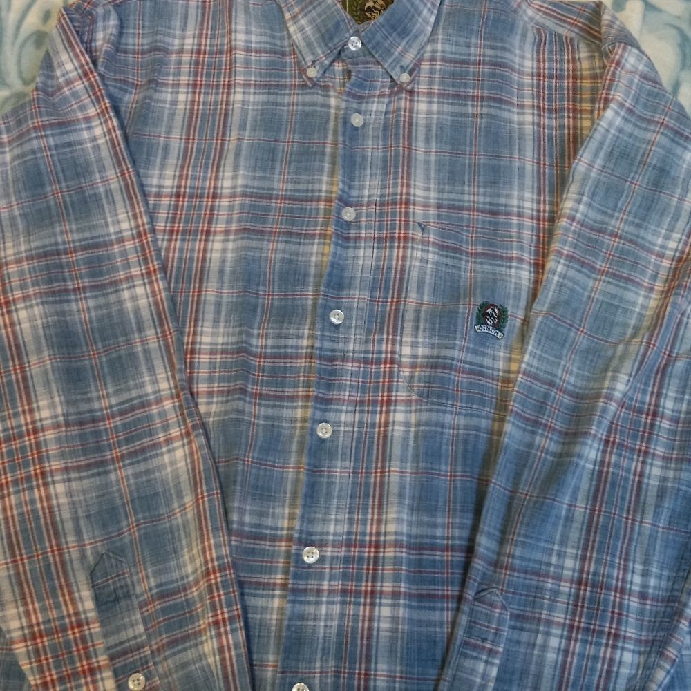 Vintage cinch button up shirt